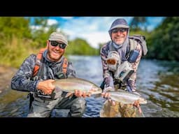 Big River, Big Trout! (Euro Nymphing New Zealand)