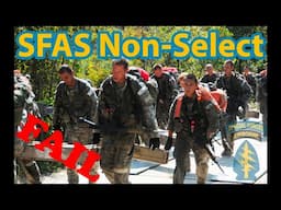 MY SFAS Experience | 21 Day Non-Select | Special Forces Assessment  and Selection