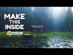 how to make realistic landscape in blender | Blender tutorial for beginners