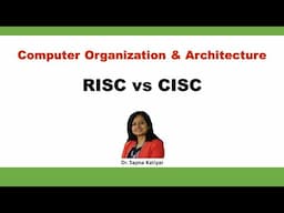 RISC vs CISC | Difference between RISC and CISC || Computer Organization & Architecture