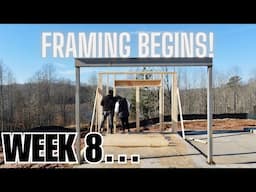 BUILDING OUR DREAM HOUSE! | We're in Framing! | 2025 new home journey | House to Home