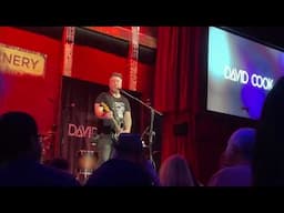 The Time of My Life - David Cook (City Winery, NYC)