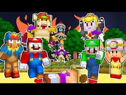 The END Of Mario: BOWSER WINS!👑🔥 Minecraft Super Mario [314]