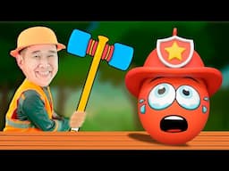 Surprise Eggs - Fire Truck | Kids Songs And Nursery Rhymes | DoReMi Kids Songs