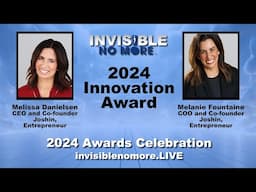 Melissa Danielson Melanie Fountaine | Joshin | Innovation Award | Invisible Disabilities Association