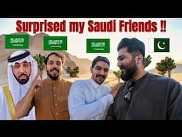 I visited Hail City in Saudi Arabia to surprise my Saudi Friends !!