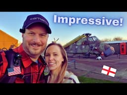 Americans TOUR Newark || Air Museum - Castle - Drive (UK VLOG)