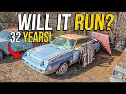 Will It Run? DESTROYED and BURIED Plymouth First Start in 32 Years!