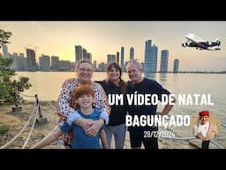 UM VÍDEO DE NATAL BAGUNÇADO  - COMISSÁRIA DA EMIRATES - 28/12/2024