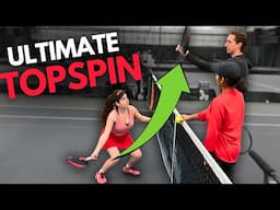 ULTIMATE Drill for Topspin! - Tennis Technique Lesson