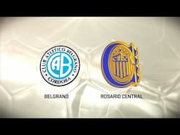 Belgrano vs. Rosario Central. Fecha 14. Torneo de Primera División 2016/2017. FPT