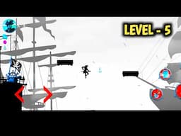 Pirate Arcade Level 5 | Ninja Arashi Like game | Ninja Arashi 2 Gameplay