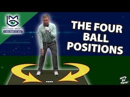 Four Ball Positions for Solid Contact... with Michael Breed