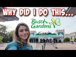 Busch Gardens Tampa 2025 | First Visit Ride Reactions & Mardi Gras!