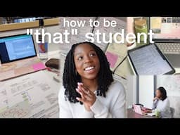 TIPS I WISH I KNEW IN SCHOOL | guide to be the perfect student, study & organization tips