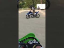 Yamaha WR250X Wheelie and Slide #shorts #wheelie #dirtbike #sumo #enduro #offroad