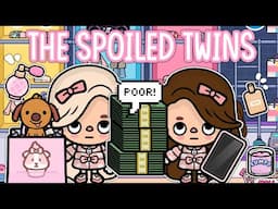 The *SPOILED* Twins 👯‍♀️ 💖 || *WITH VOICE* 🎙️|| Toca Boca TikTok Roleplay 🩵🌈