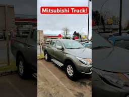 Mitsubishi Truck in Canada - a special guest! #mitsubishi