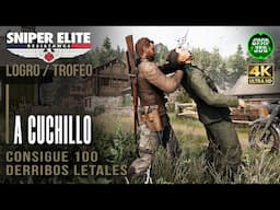 Sniper Elite: Resistance | Logro / Trofeo: A cuchillo (Conseguir 100 derribos letales)