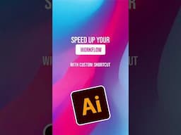 How to Speed Up Your Workflow with Custom Shortcuts in Illustrator #adobeillustrator #ladalidi