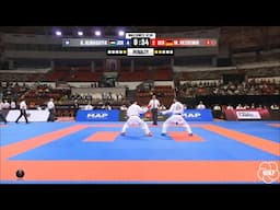 Mohammed Oezdemir vs Abdelrahman Almasatfa | Semi-Final Male Kumite  -67Kg | Casablanca 2024