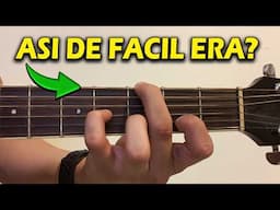 ¿Aprender todos los acordes en guitarra es facil? No me lo enseñaron asi! 💯