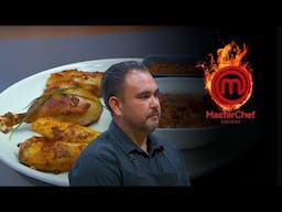 Jesús presenta pollo crudo y decepciona a los chefs | MasterChef Latinos 2022