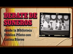 LATINA STEREO 🌴 | DEBATE DE SONEROS: VOCES DE LA SALSA EN LA BIBLIOTECA PÚBLICA  PILOTO