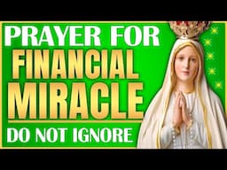 🛑 URGENT FINANCIAL BLESSINGS! EXPERIENCE OUR LADY'S DIVINE INTERVENTION FOR INSTANT ABUNDANCE! 💸