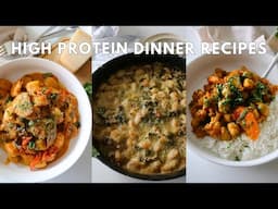 HIGH PROTEIN DINNER RECIPES 🍂