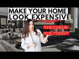 THE COLOR that ALWAYS MAKES YOUR HOME LOOK EXPENSIVE! + Tips, Tricks & HOW TO DECORATE WITH IT!