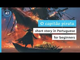 Short story in Portuguese for beginners (A1) - O capitão pirata