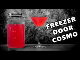 Batch It, Freeze It, Sip It! The Ultimate Freezer Door Cosmo 🍹