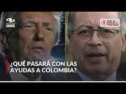 El futuro de las ayudas de Estados Unidos a Colombia: ¿quiénes son los más afectados?