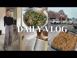 DAY IN MY LIFE: Target Run/Haul, Baking, Meal Prep, Home Updates & More!