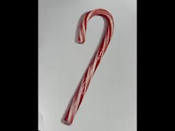 Realistic Colored Pencil Candy Cane Timelapse