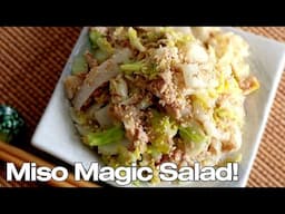 Creamy Napa Cabbage Salad with Tuna & Mayo | Easy Japanese Recipe!