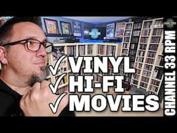 Full music room tour with hi-fi updates - Cambridge Audio, DALI speakers, vinyl | CHANNEL 33 RPM