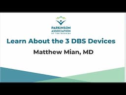 DBS Webinar