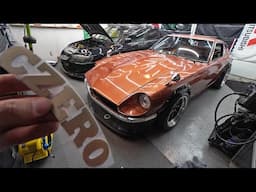 280Z Gets TIRE LETTERS!- OranZ Datsun 280z Build Series #32