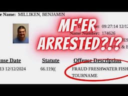 Ben Milliken MF’er Arrested for Tournament Fraud??? The real story w/ what’s wrong w/  bass fishing!