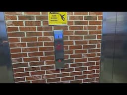 Riding the Parking Garage Elevator in Lafayette, LA