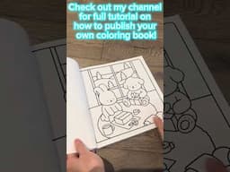 Unboxing my self published KDP coloring book!