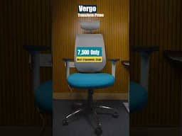 Perfect Ergonomic Mesh Chair ft. Vergo Transform #MeshChair #Chair #gamingchair