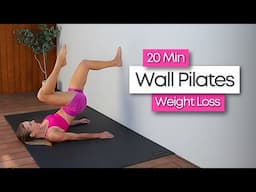 20 MIN WALL PILATES WORKOUT FOR WEIGHT LOSS | Burn Fat & Build Strength