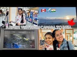 Surprise Visit From Canada To India || EMOTIONAL VIDEO || Htiksha's Diary