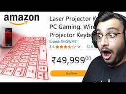 I BOUGHT THE MOST EXPENSIVE PROJECTOR KEYBOARD FROM AMAZON