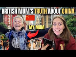 My British Mum's FIRST TIME in CHINA (RAW Reaction)