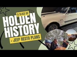 The National HOLDEN Motor Museum PLUS Plans for the Big White Jeep RESTO!