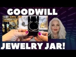 Unveiling The Treasures of a Goodwill Jewelry Jar Mystery Bag!